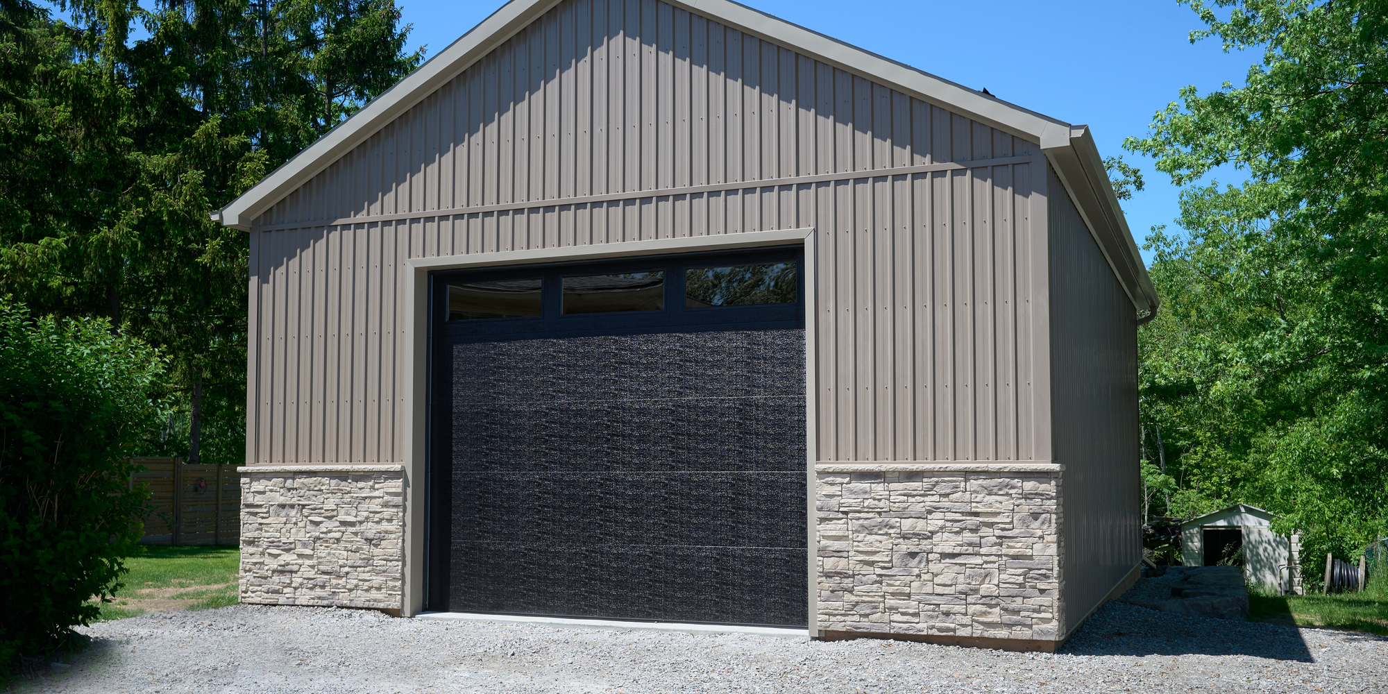 24' x 32' Post-Framed Garage, Haldimand